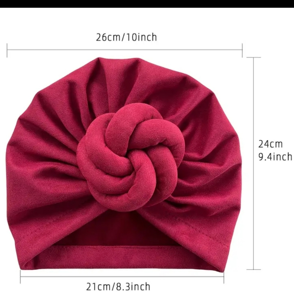 NEW BLACK URBAN TURBIN HEAD TIE/WRAP - Picture 4 of 4